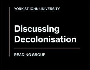 Discussing Decolonisation Reading Group logo