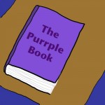An image of a purple book