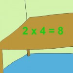 The only one I could was 2x4=8