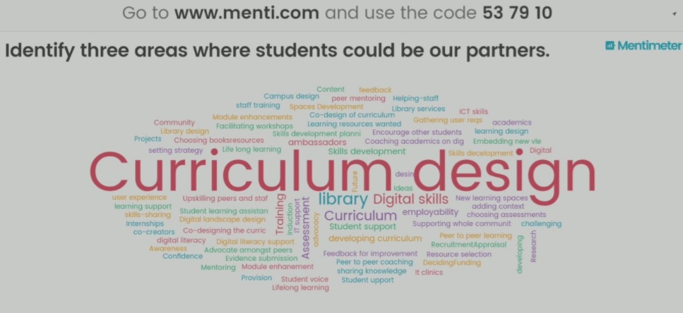 Students as Partners - curriculum design