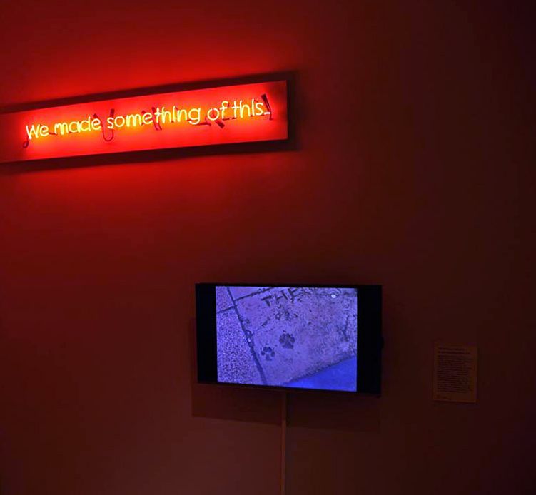 'We Made Something of This' Gary Winters & Claire Hind at York City Art Gallery. Photo: G Winters