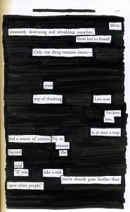 live now blackout poem by kevin harrell
