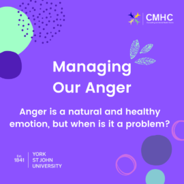 Managing our Anger