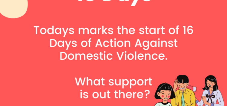 16 Days of Action | Against Domestic Violence
