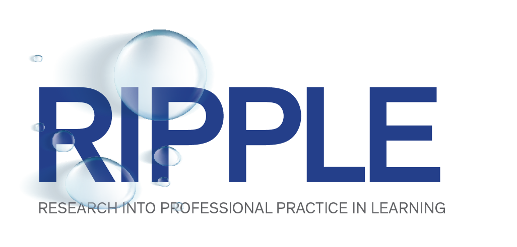 RIPPLE (Research into Professional Practice in Learning) logo