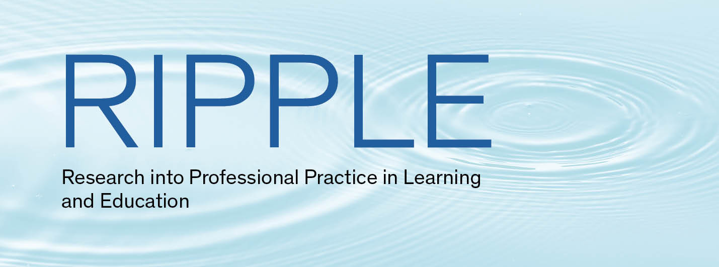 Logo for RIPPLE - Research into Professional Practice in Learning and Education