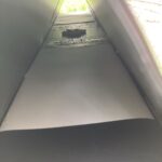 Inside Hedgehog survey tunnel