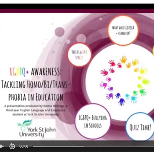 Preview Thumbnail of blog that links to Mahara portfolio: LBGTQ discrimination in education