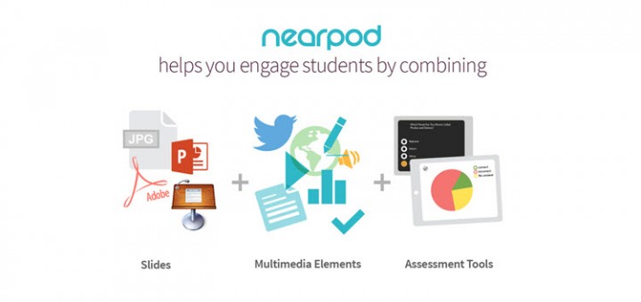 Nearpod: helps you engage students by combining slides, multimedia elements and assessment tools.
