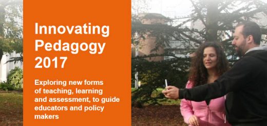 Innovating Pedagogy report cover