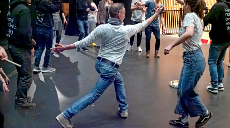 Image of a workshop at the York International Shakespeare Festival